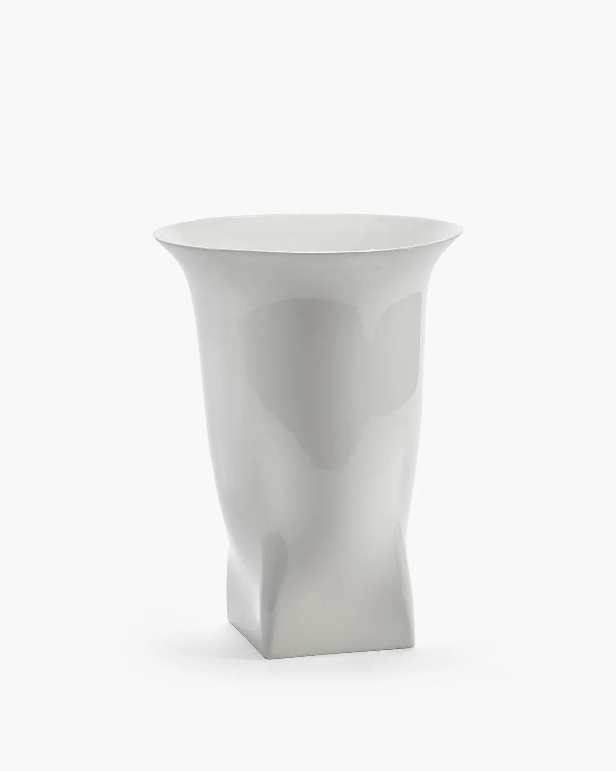 Vase with glass tube 02 white Josephine - Image 3