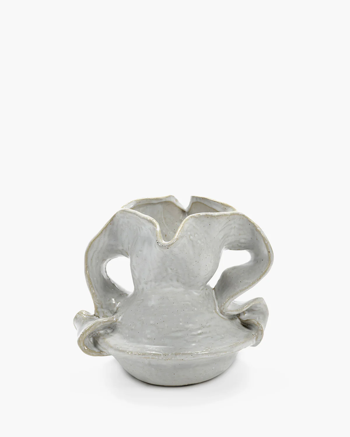 Vase 02 white Rosie
