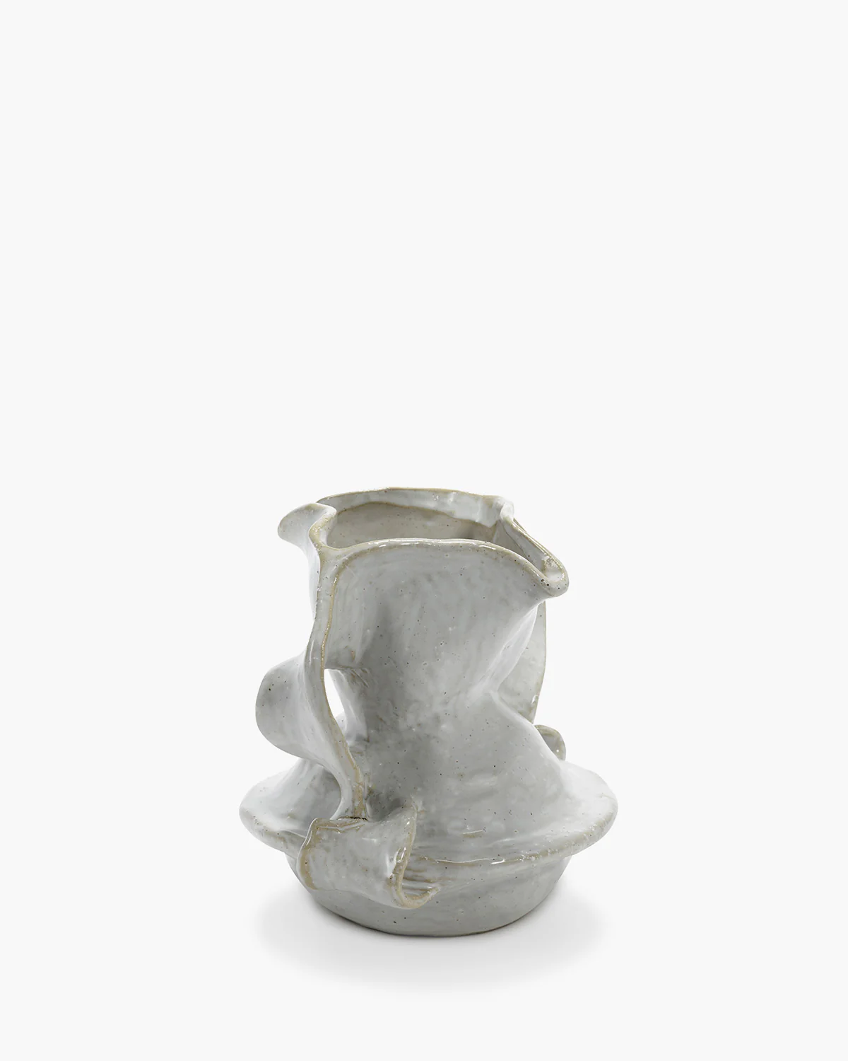 Vase 02 white Rosie - Image 3