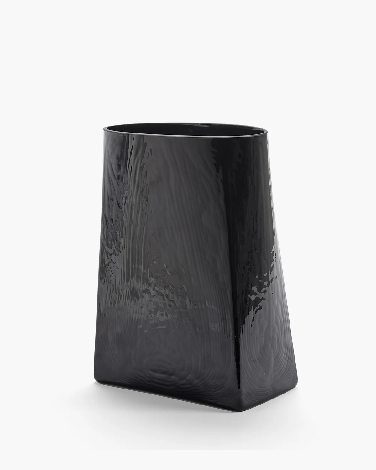 Vase with glass tube 03 black Josephine - Image 3
