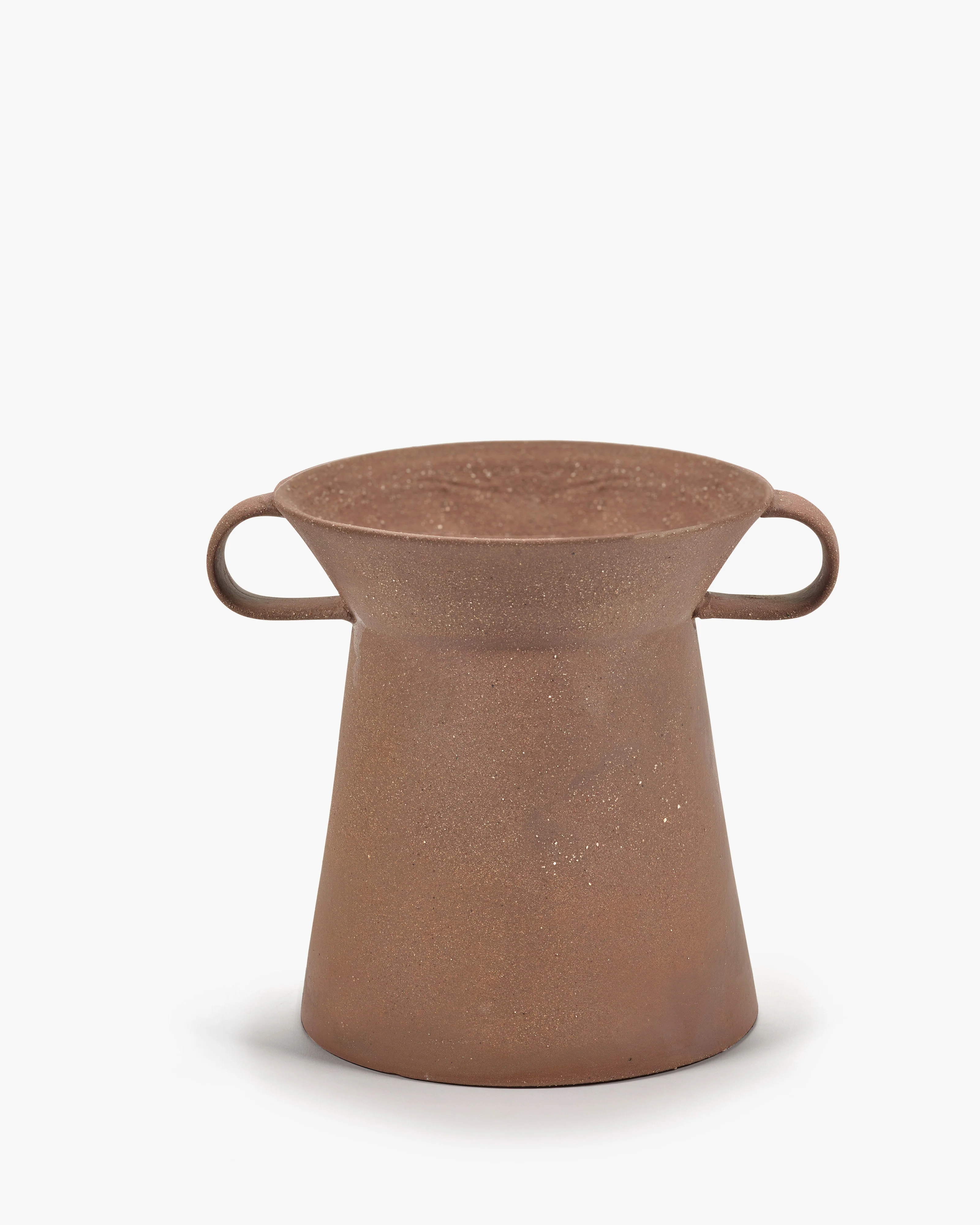 Vase 03 L red brown Marie-Ann