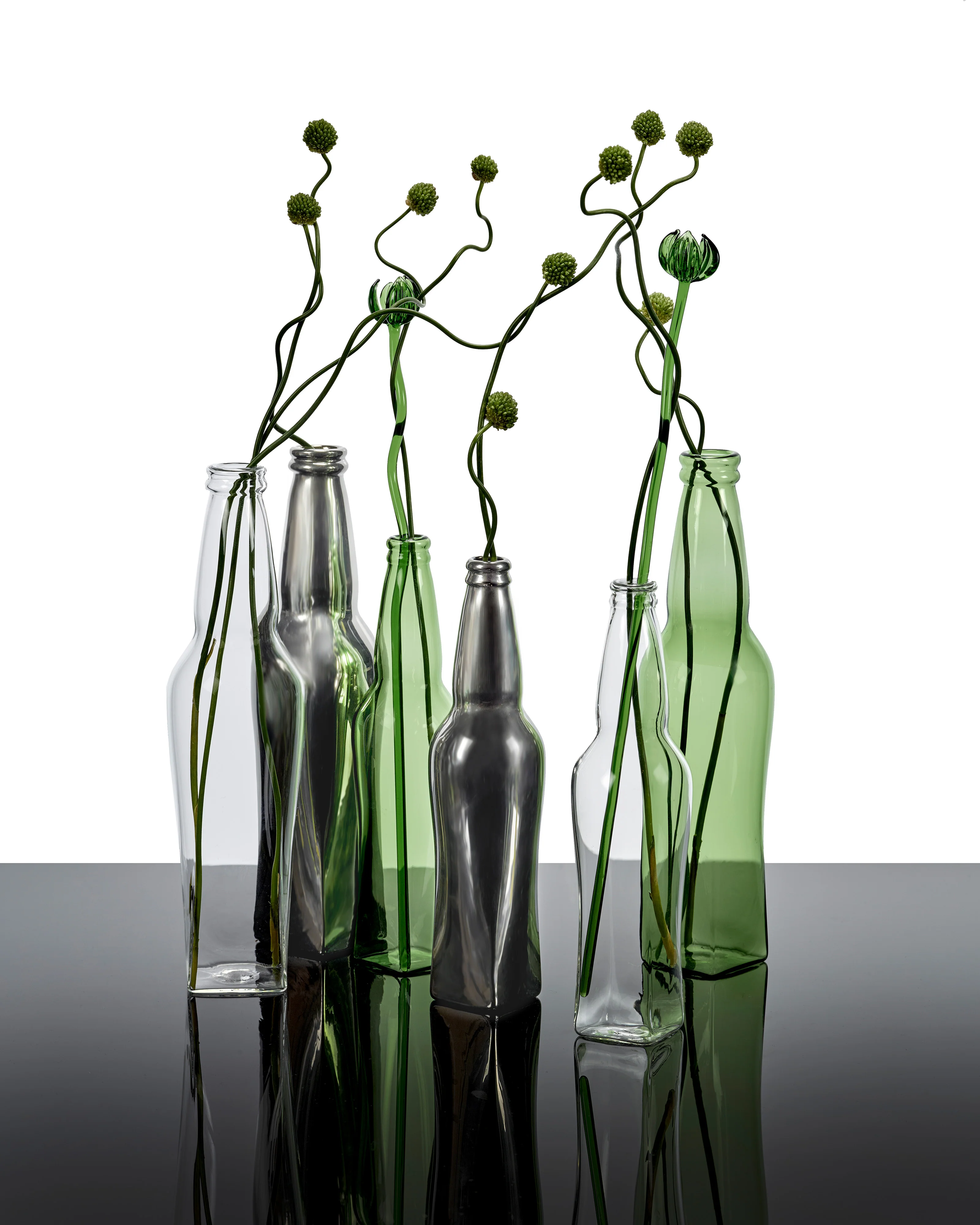 Vase 07 L green Josephine - Image 2