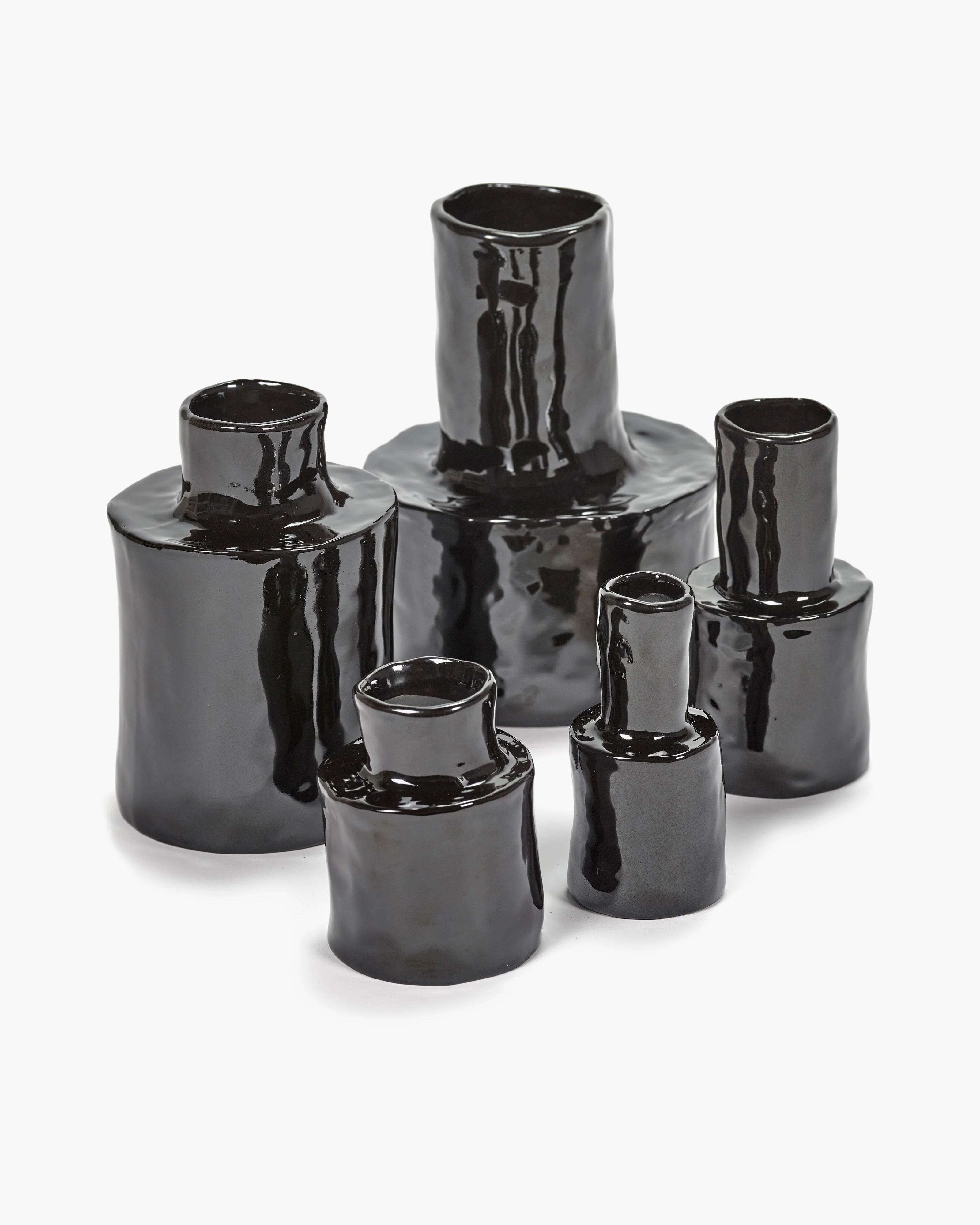 Vase 5 black Héléna Marie - Image 3