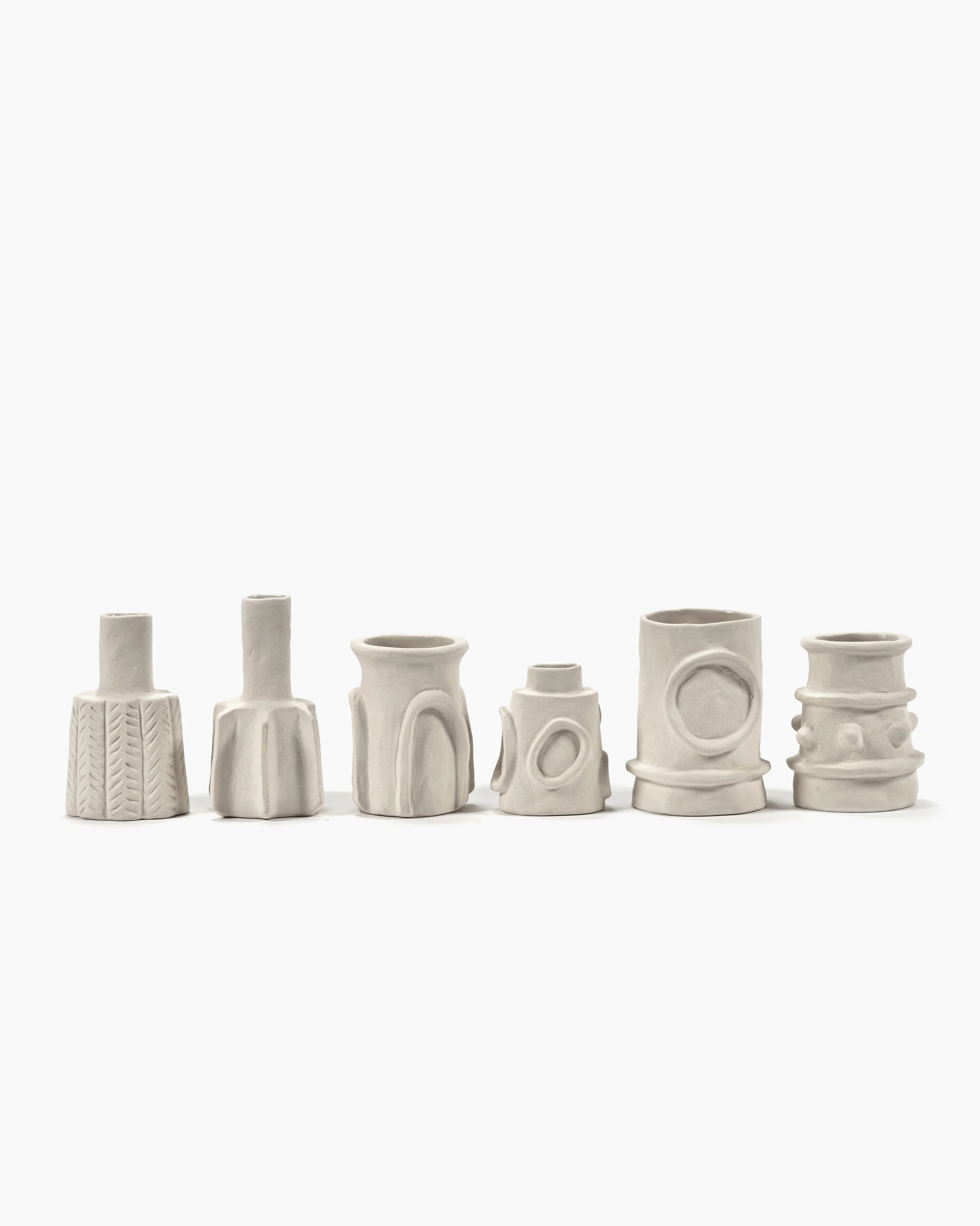 Vase ass/6 beige Molly