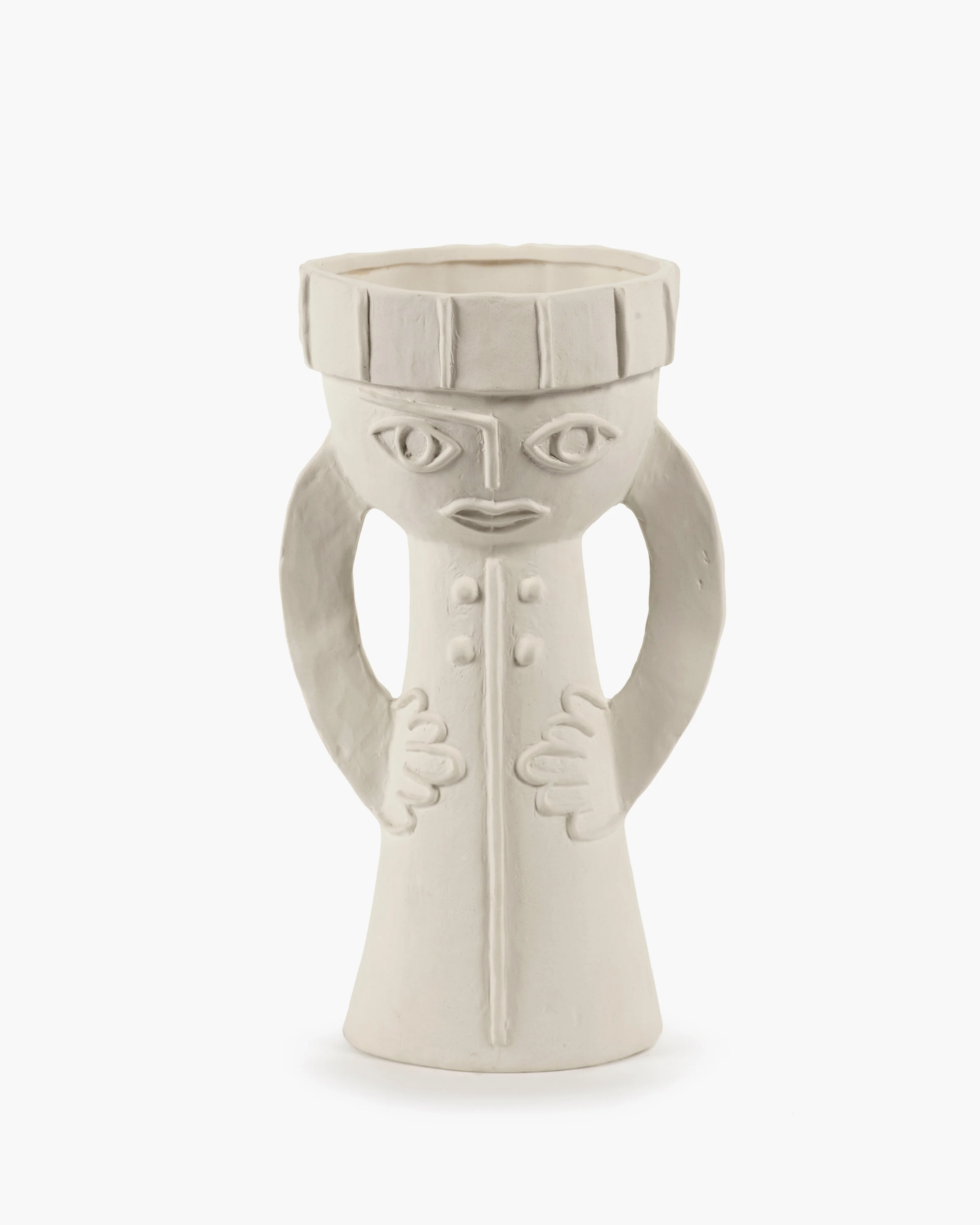 Vase L 01 beige Les femmes