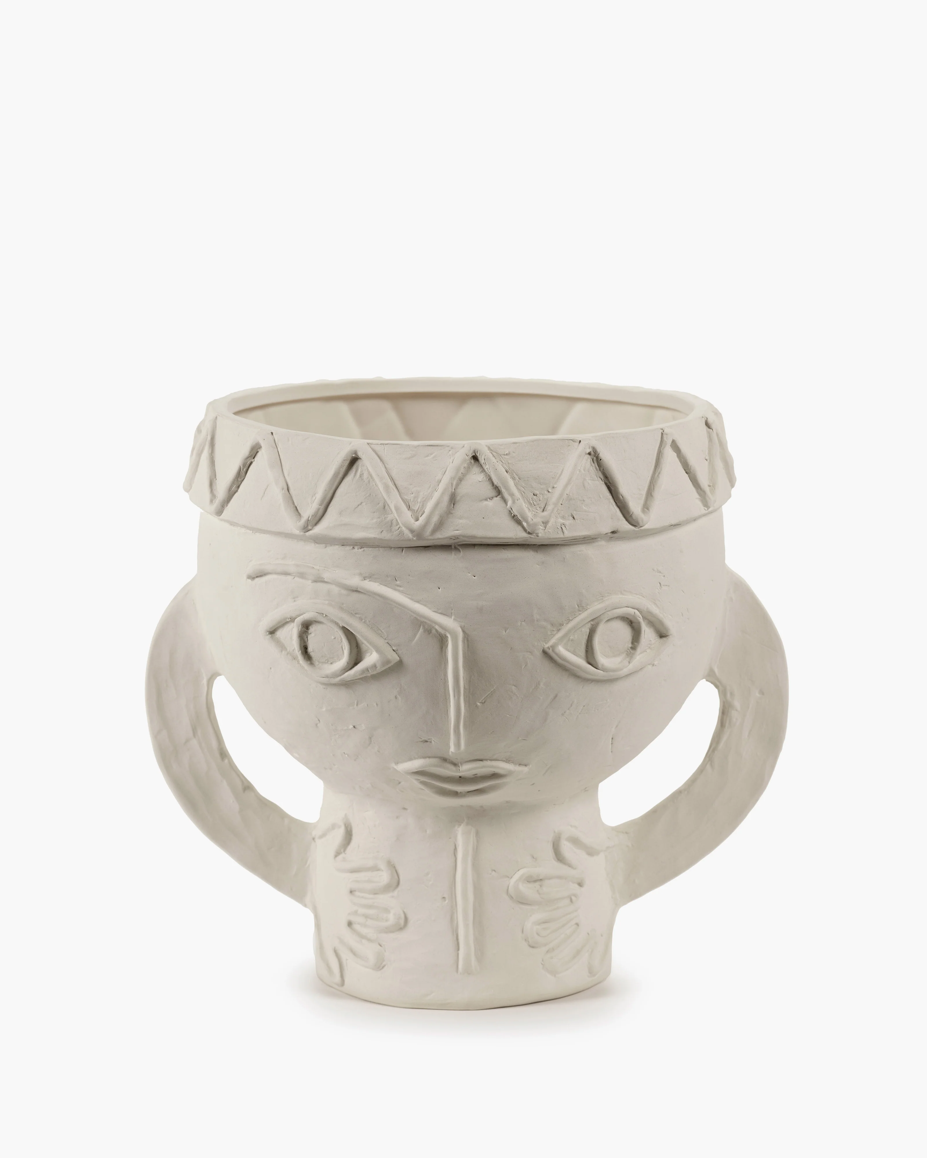 Vase L 02 beige Les femmes