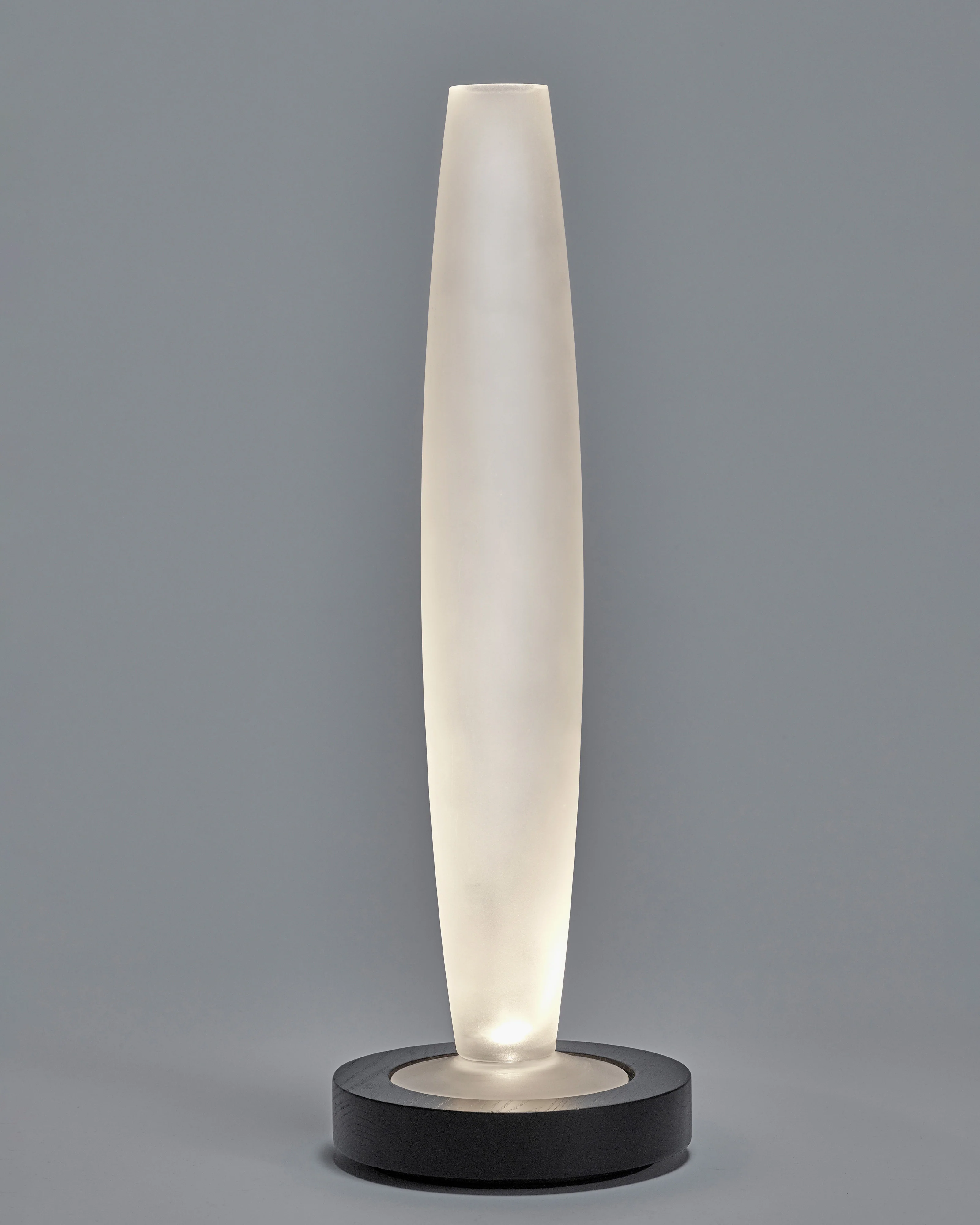 Vase/table lamp black white Lys 3 - Image 3