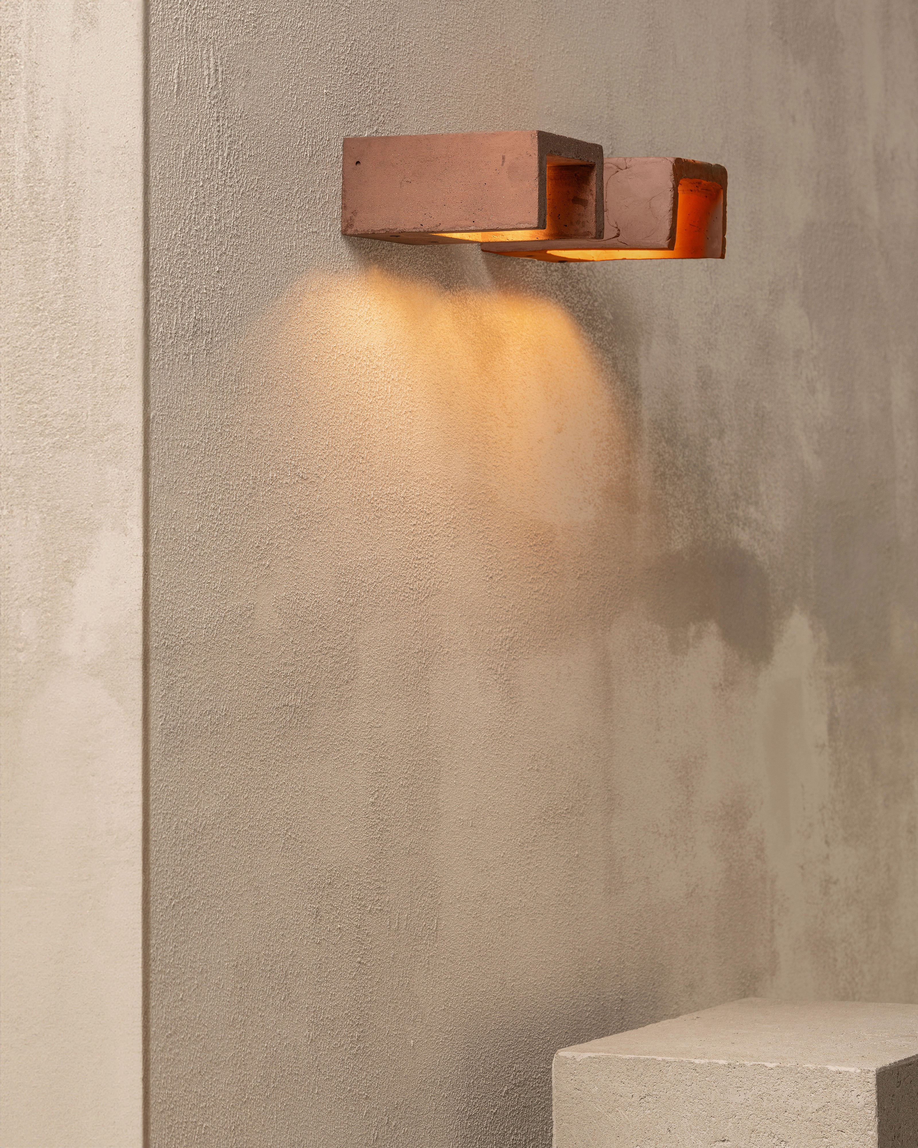 Wall lamp °2 dark red Primary Shape - Image 2