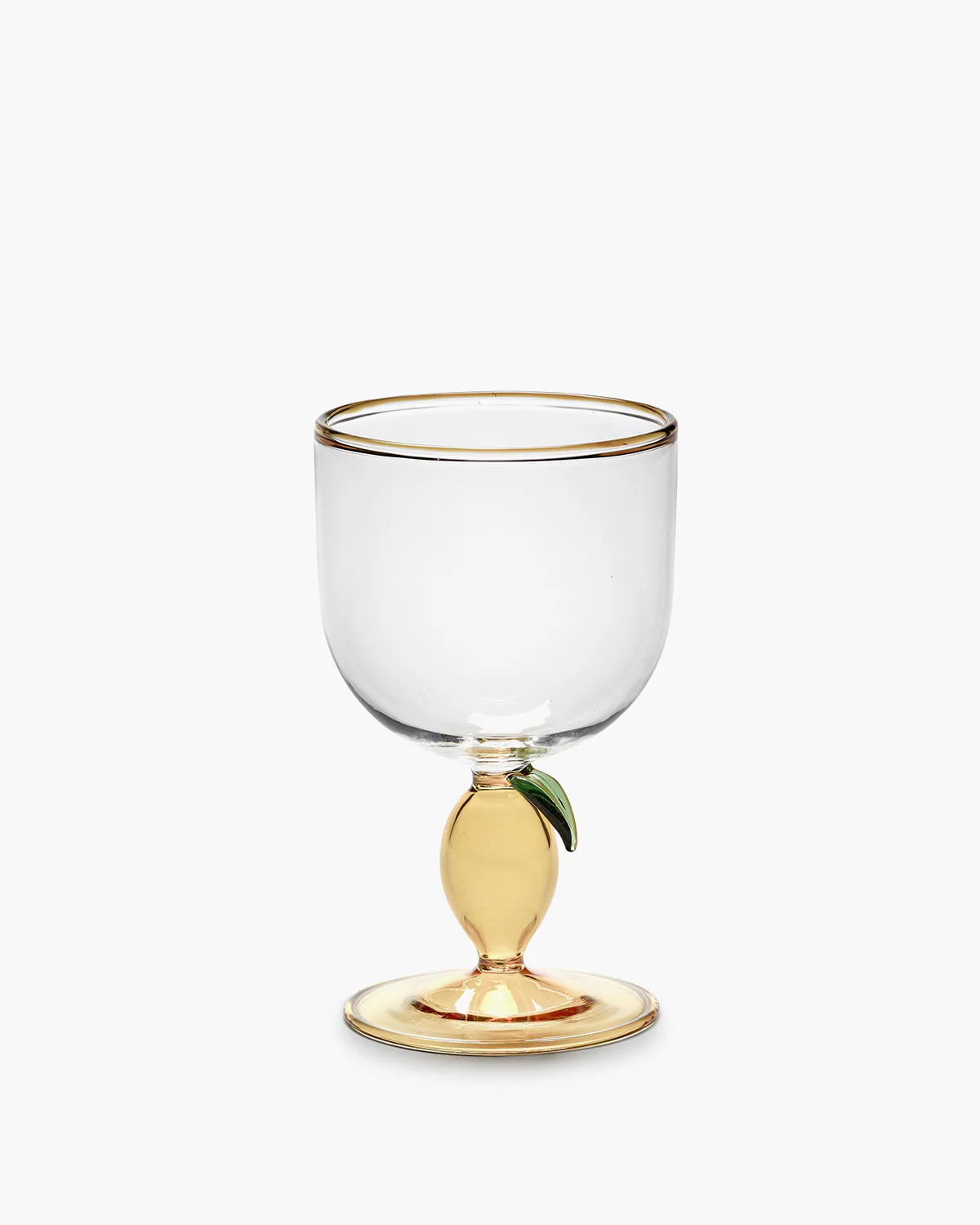 Wine glass 06 yellow