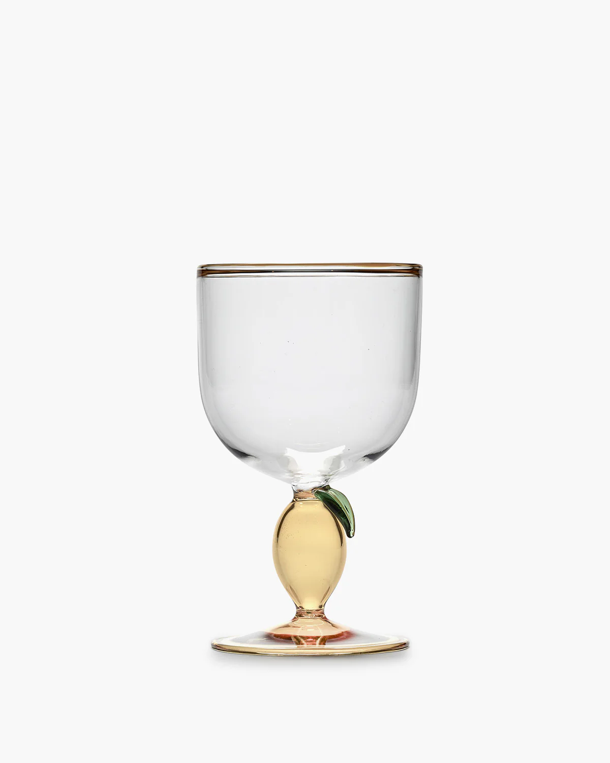 Wine glass 06 yellow - Image 3