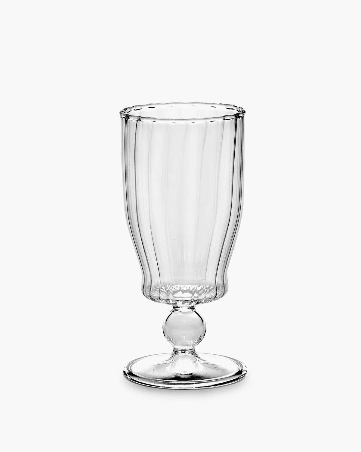 Wine glass 08 transparant Bubble
