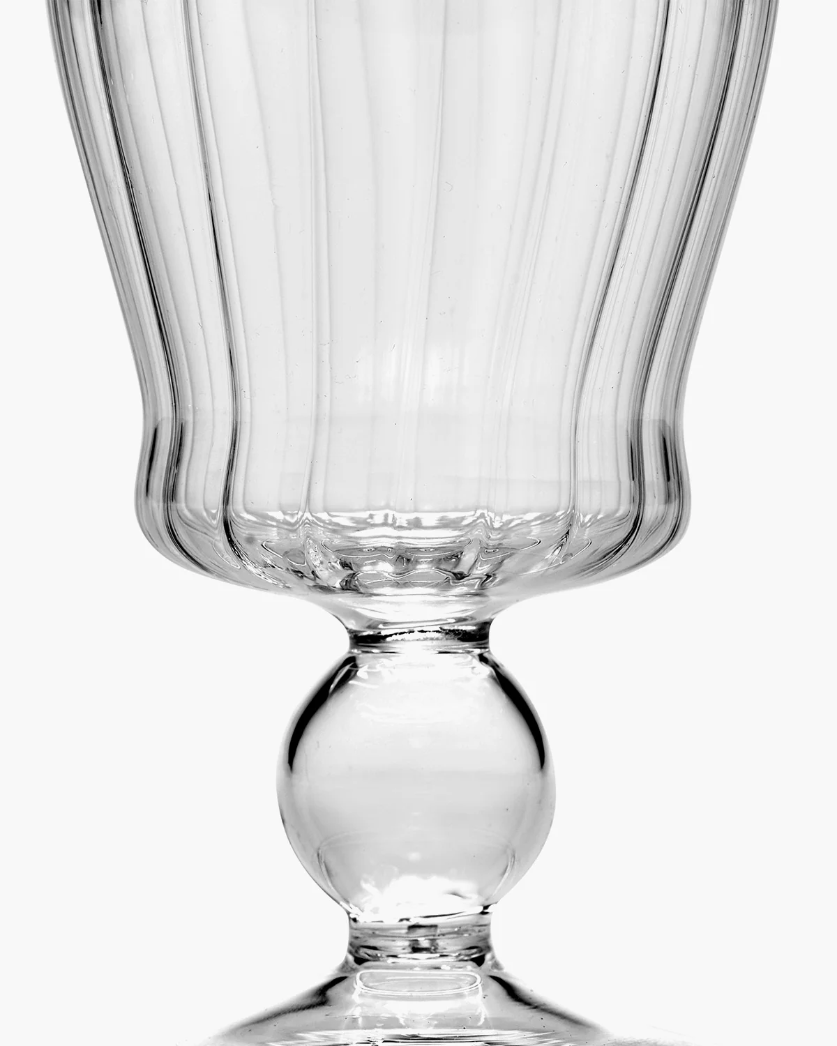 Wine glass 08 transparant Bubble - Image 5