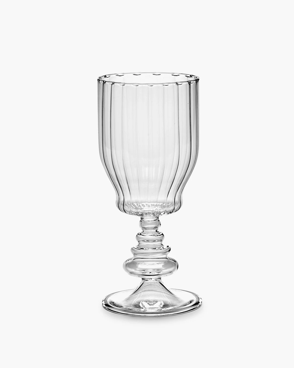 Wine glass 09 transparant Bubble
